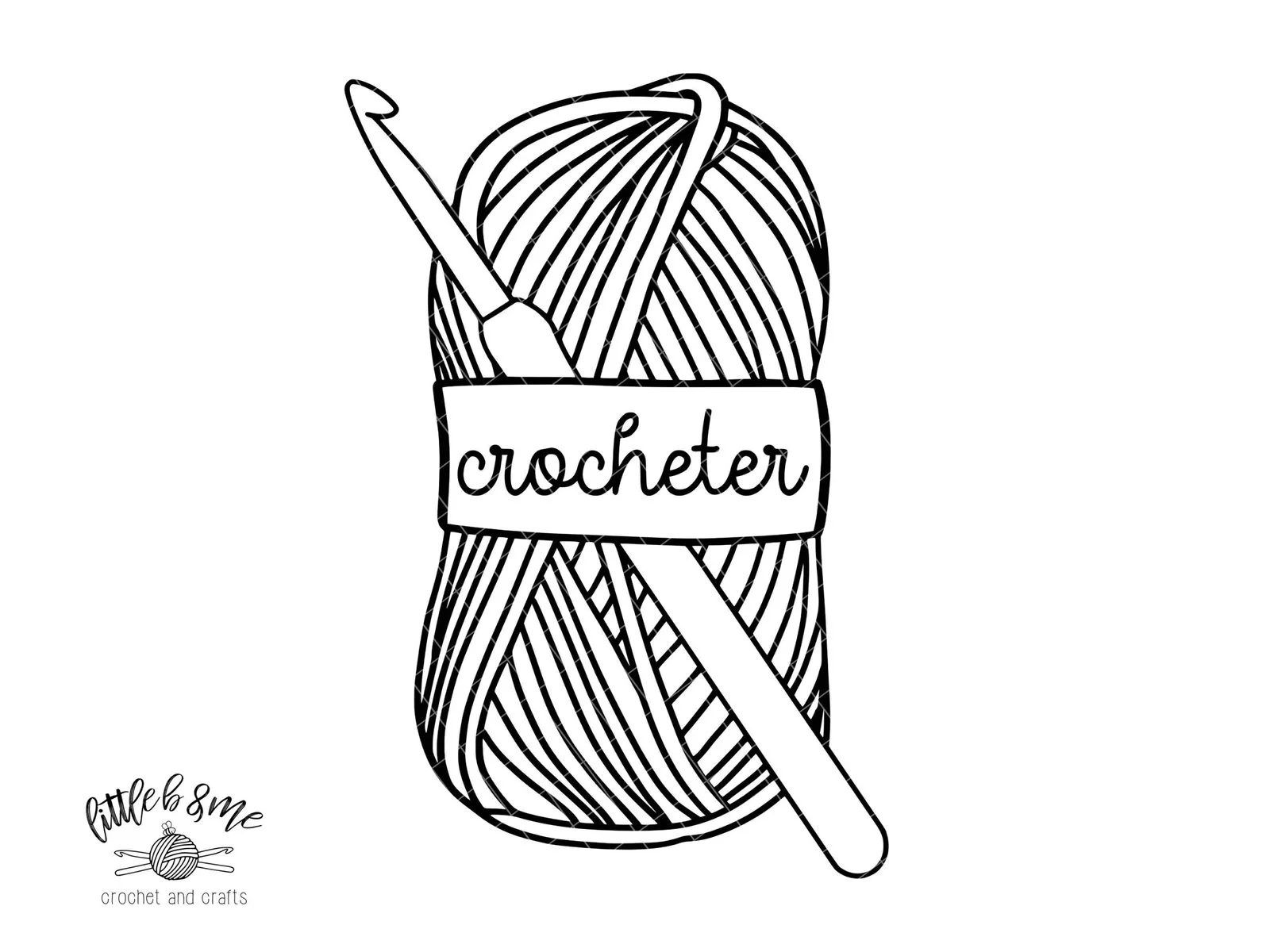 Crochet Coloring Pages