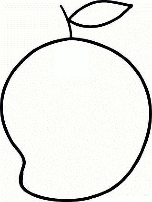 Cute Fruit Coloring Pages 34