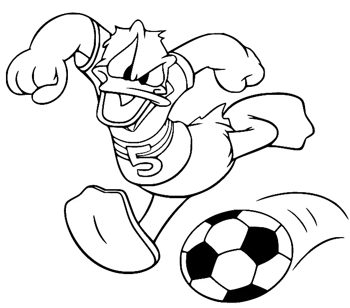 Pato Lucas Para Colorear 18