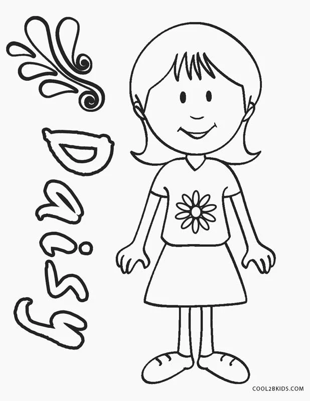 Desenhos de Margaridas Para Colorir 28