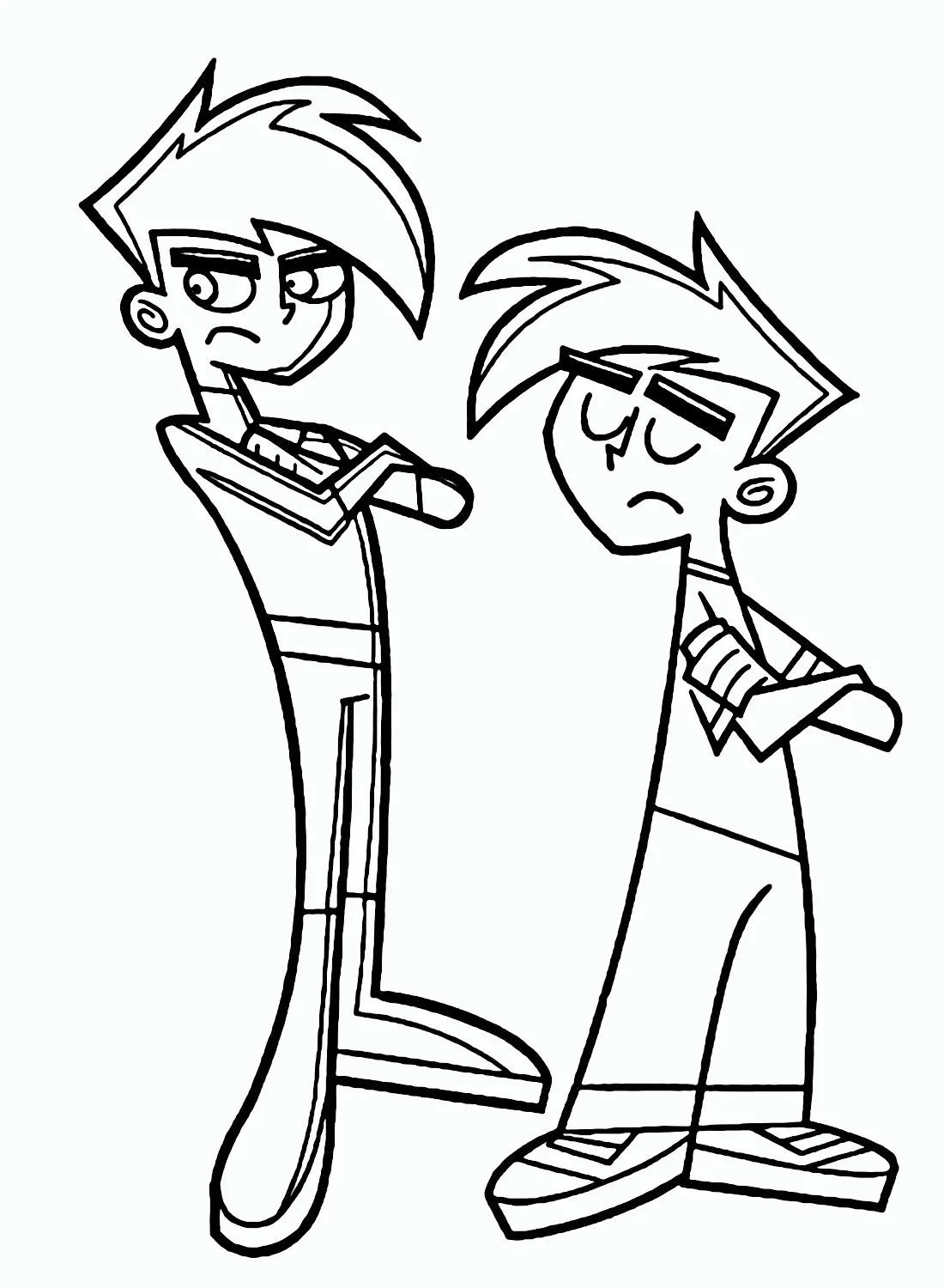 Danny Phantom Ausmalbilder 1
