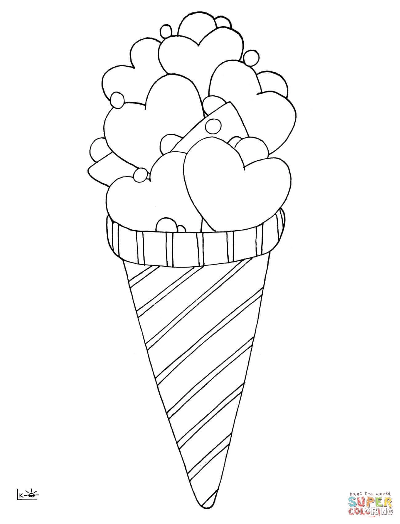 Postres Para Colorear 9