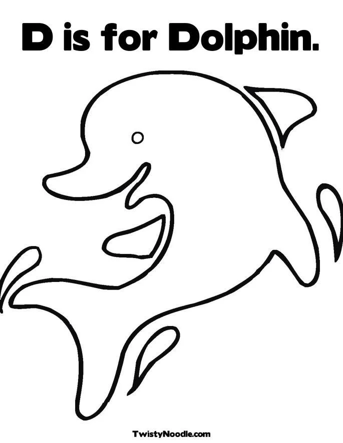 Dolphin Coloring Pages 35
