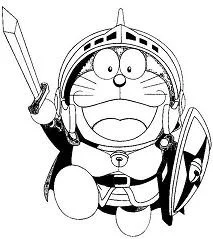 Doraemon Coloring Pages 111