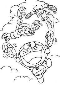 Doraemon Coloring Pages 50