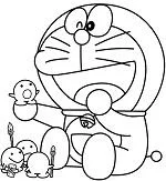 Doraemon Coloring Pages 55