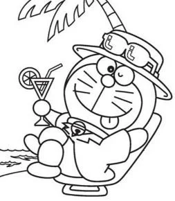 Doraemon Coloring Pages 73