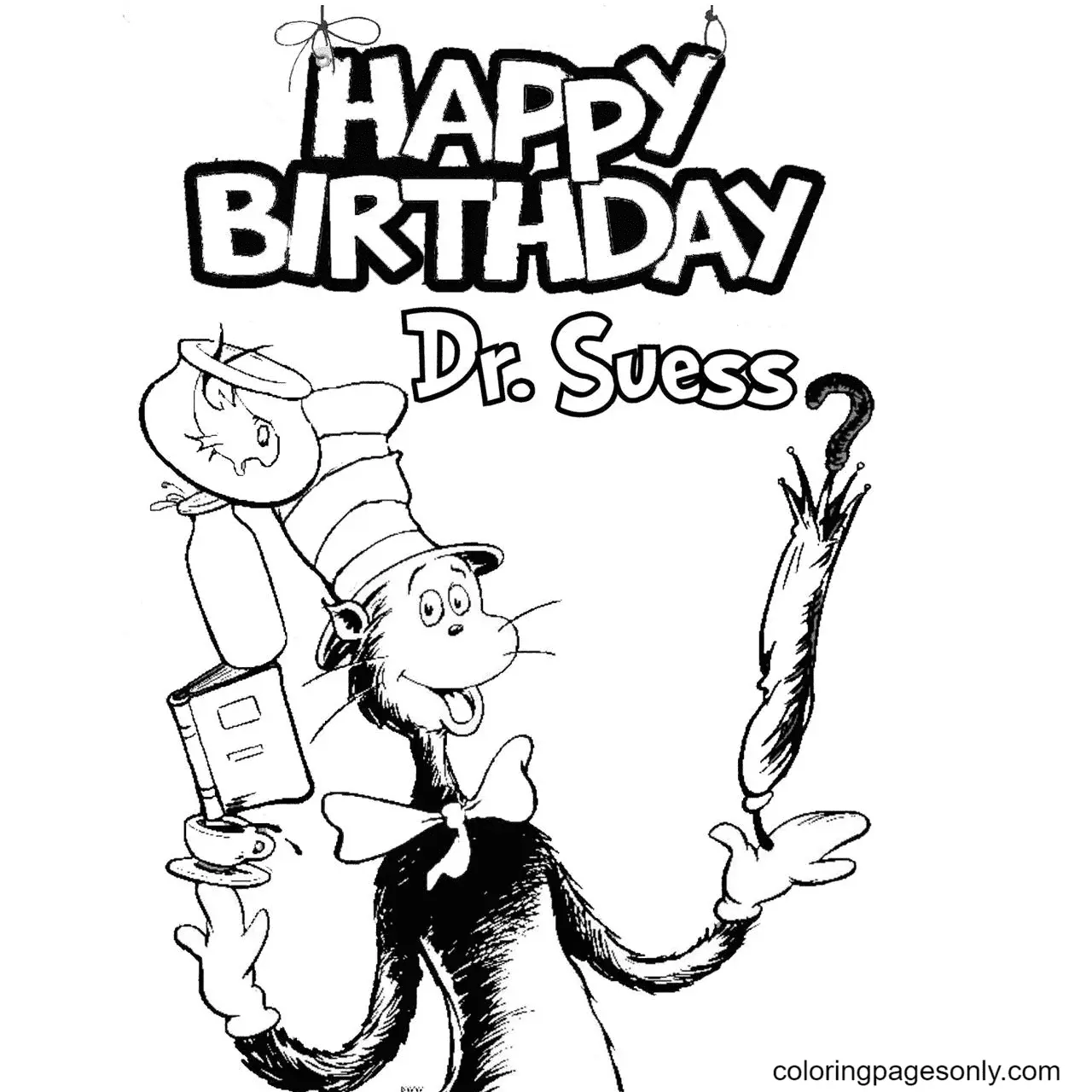 Dr Seuss Coloring Pages 7