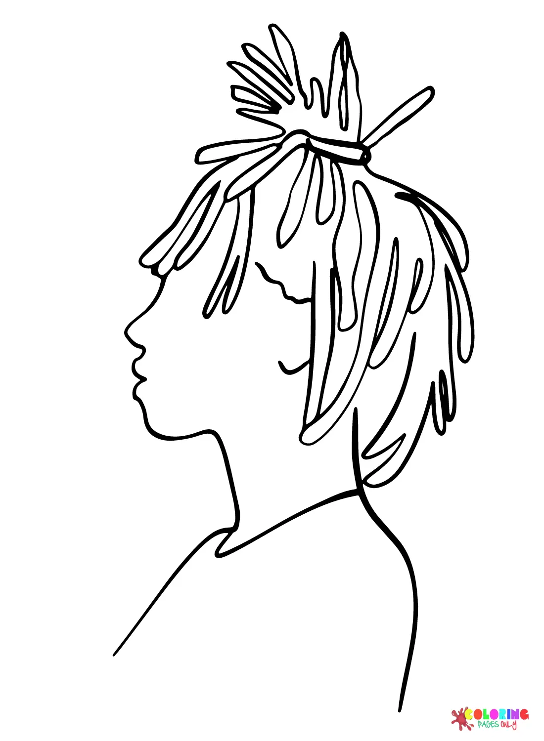 Dreadlocks Coloring Pages 8