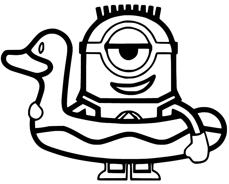 Ducks Coloring Pages 1