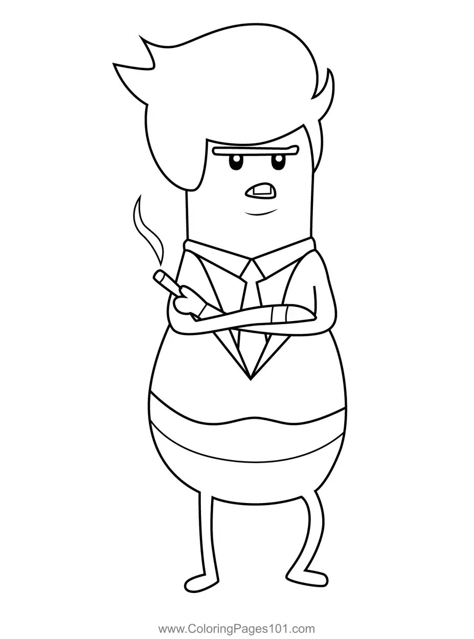 Dumb Ways to Die Ausmalbilder 2