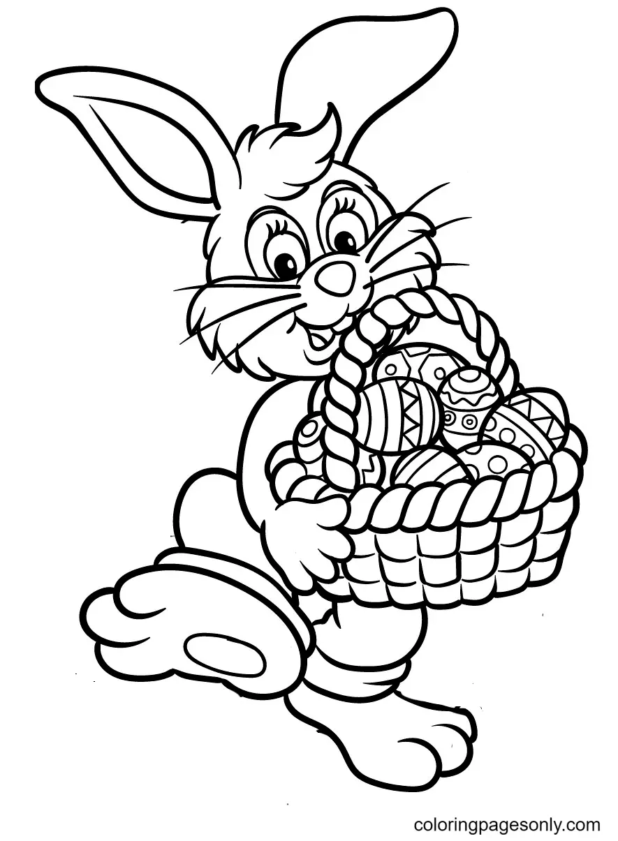 Osterhase Ausmalbilder 39