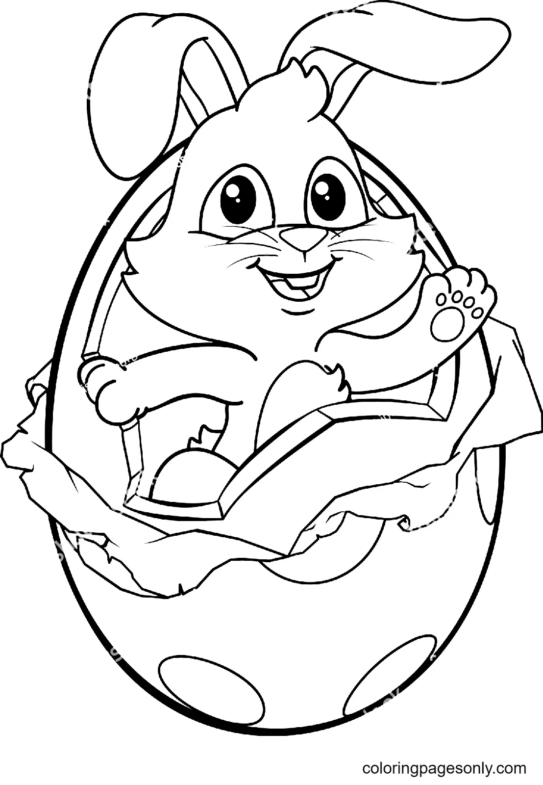 Osterhase Ausmalbilder 48