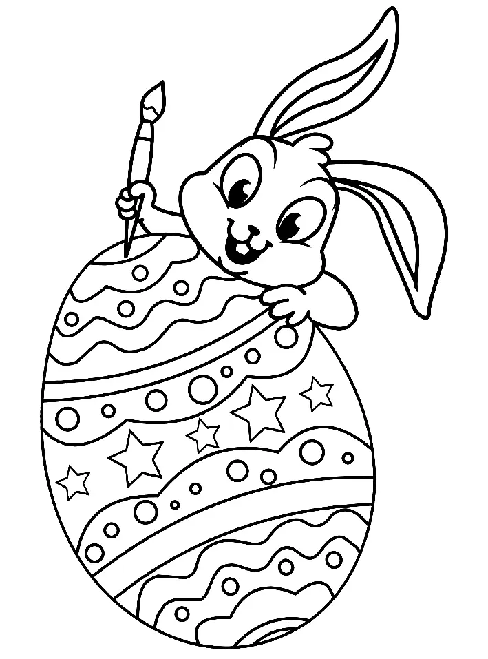 Osterhase Ausmalbilder 75