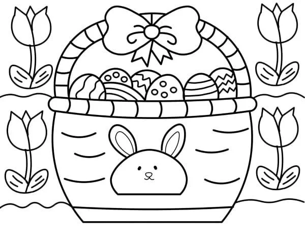 Easter Coloring Pages 28