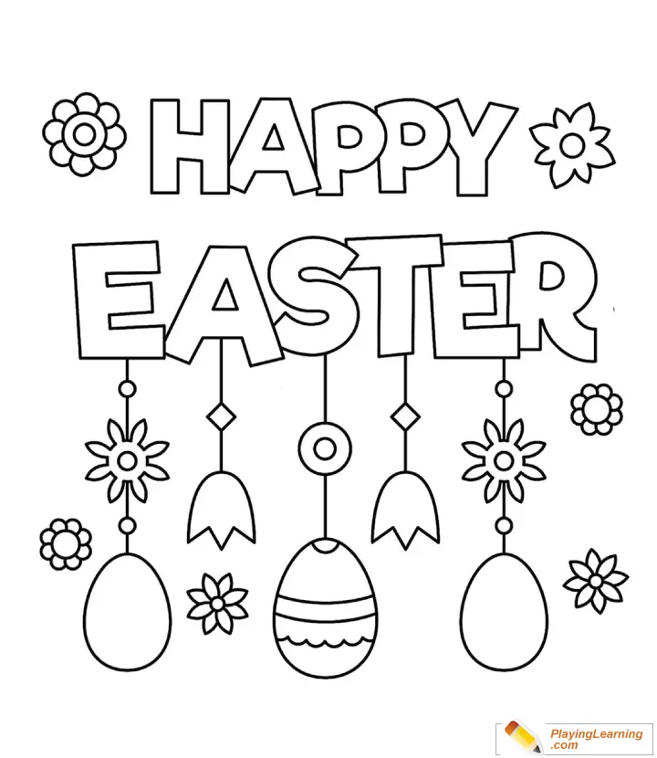Easter Coloring Pages 45