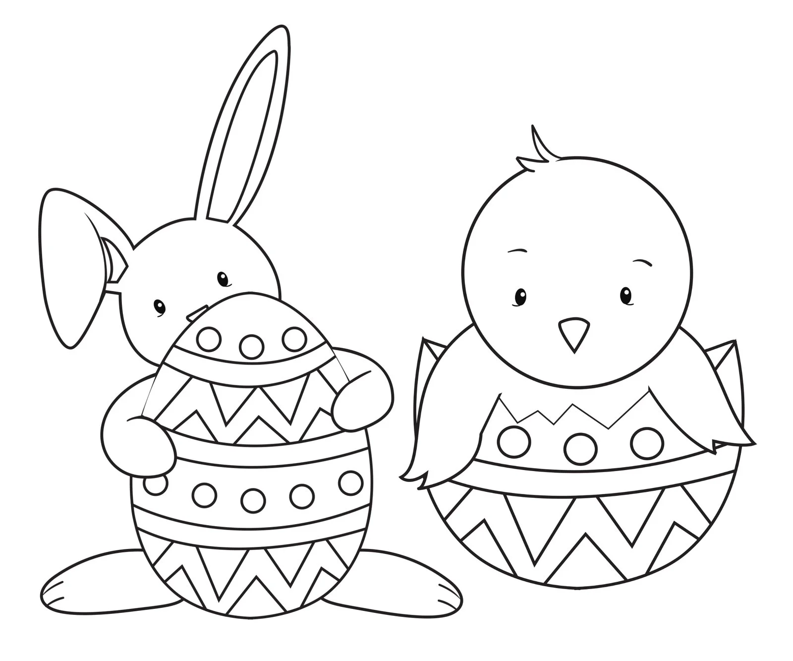 Easter Coloring Pages 46