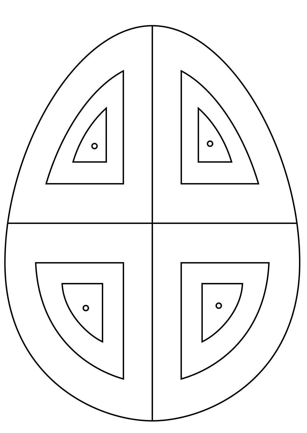 Ostereier Ausmalbilder 84