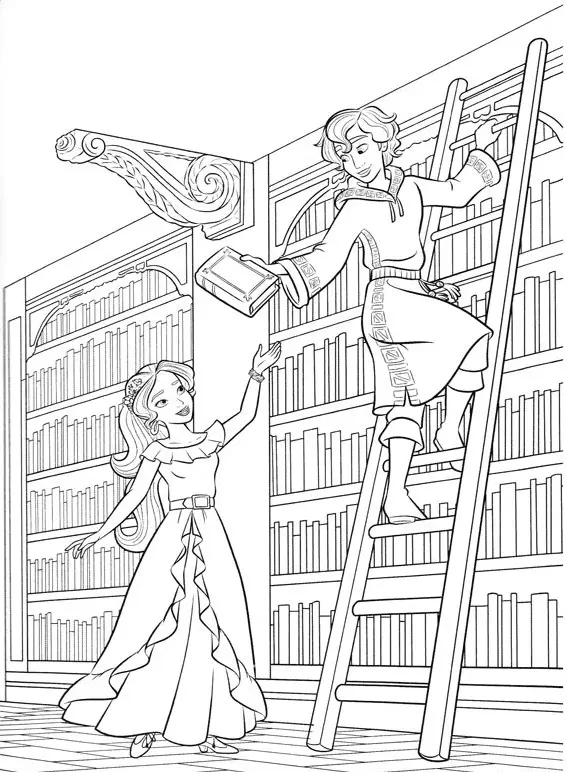 Desenhos de Elena de Avalor Para Colorir 44