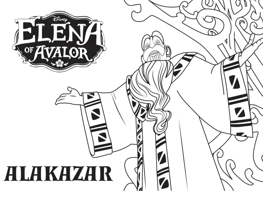 Desenhos de Elena de Avalor Para Colorir 49
