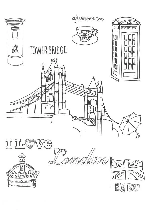 England Ausmalbilder 74