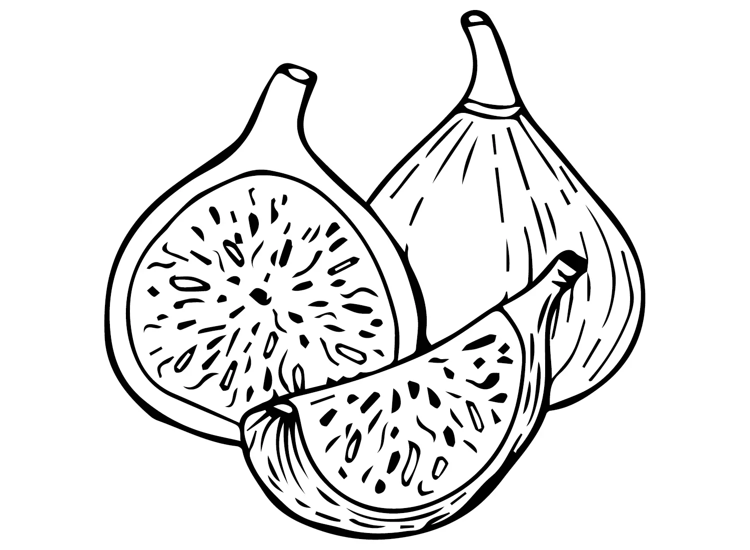 Figs Coloring Pages 4