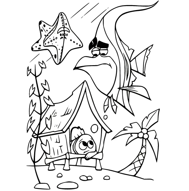 Finding Nemo Coloring Pages 49