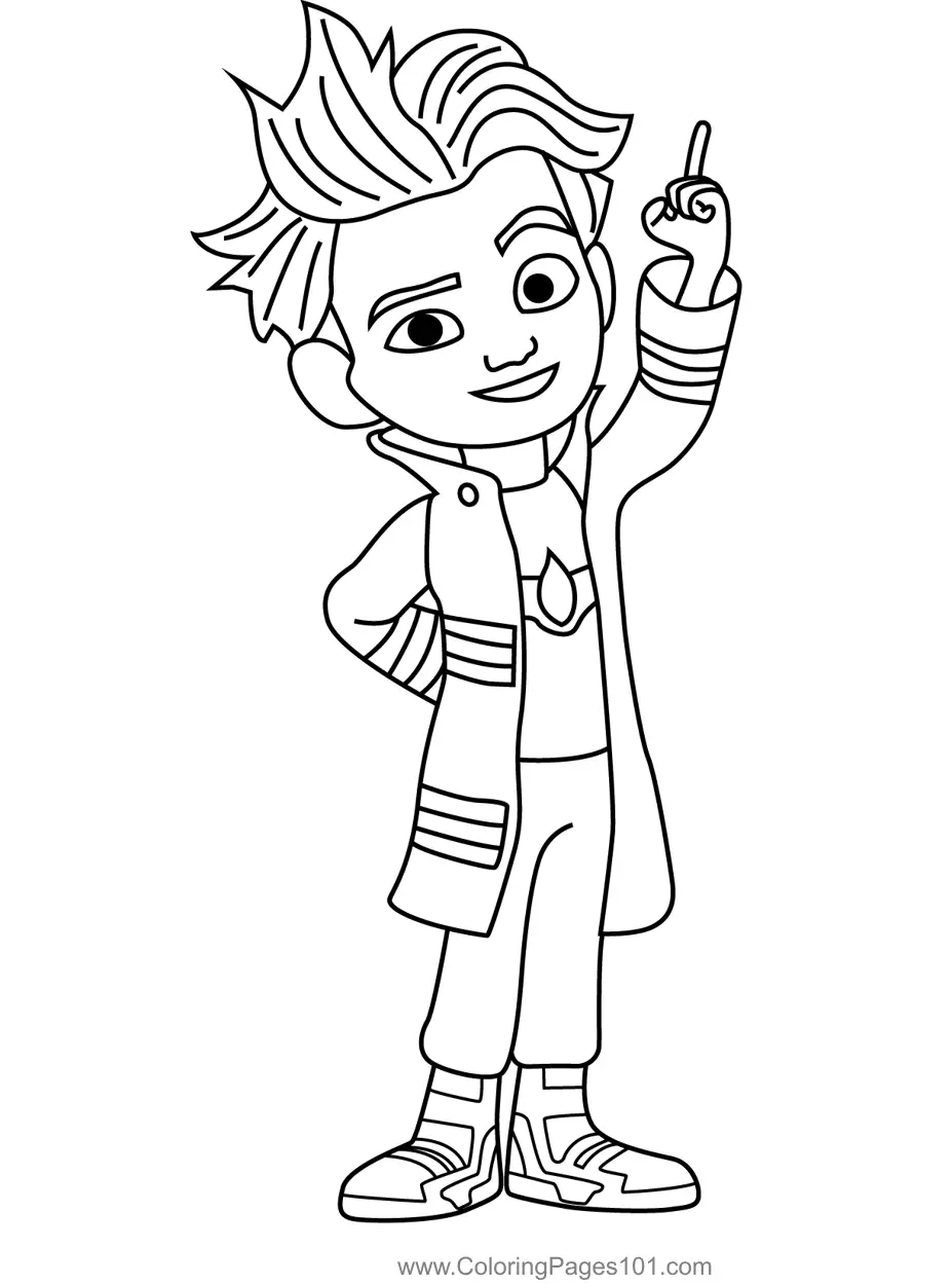 Firebuds para Colorir