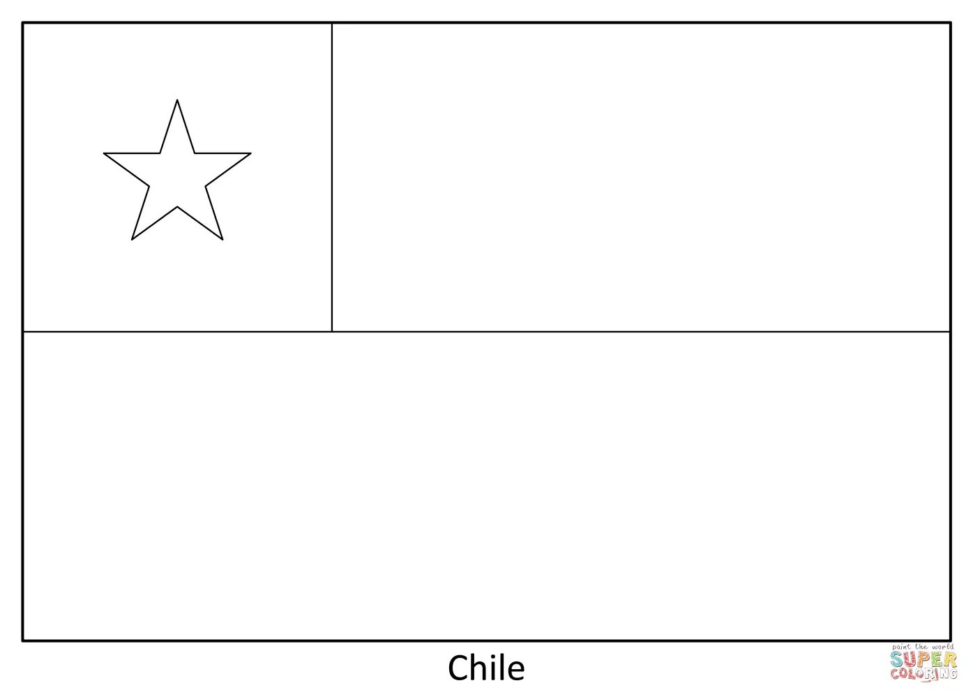 Flags of the World coloring pages