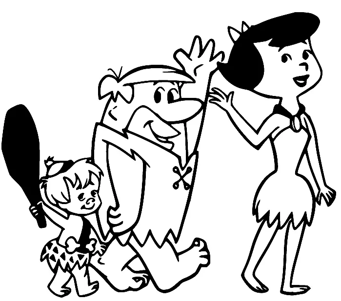 Flintstones Ausmalbilder 67