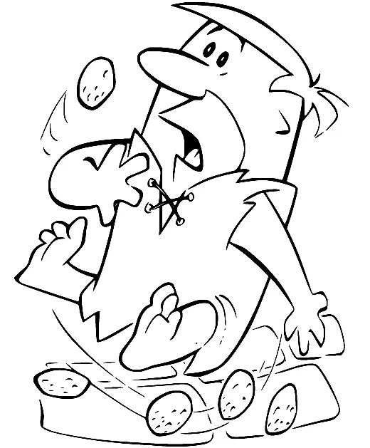 Flintstones Ausmalbilder 73