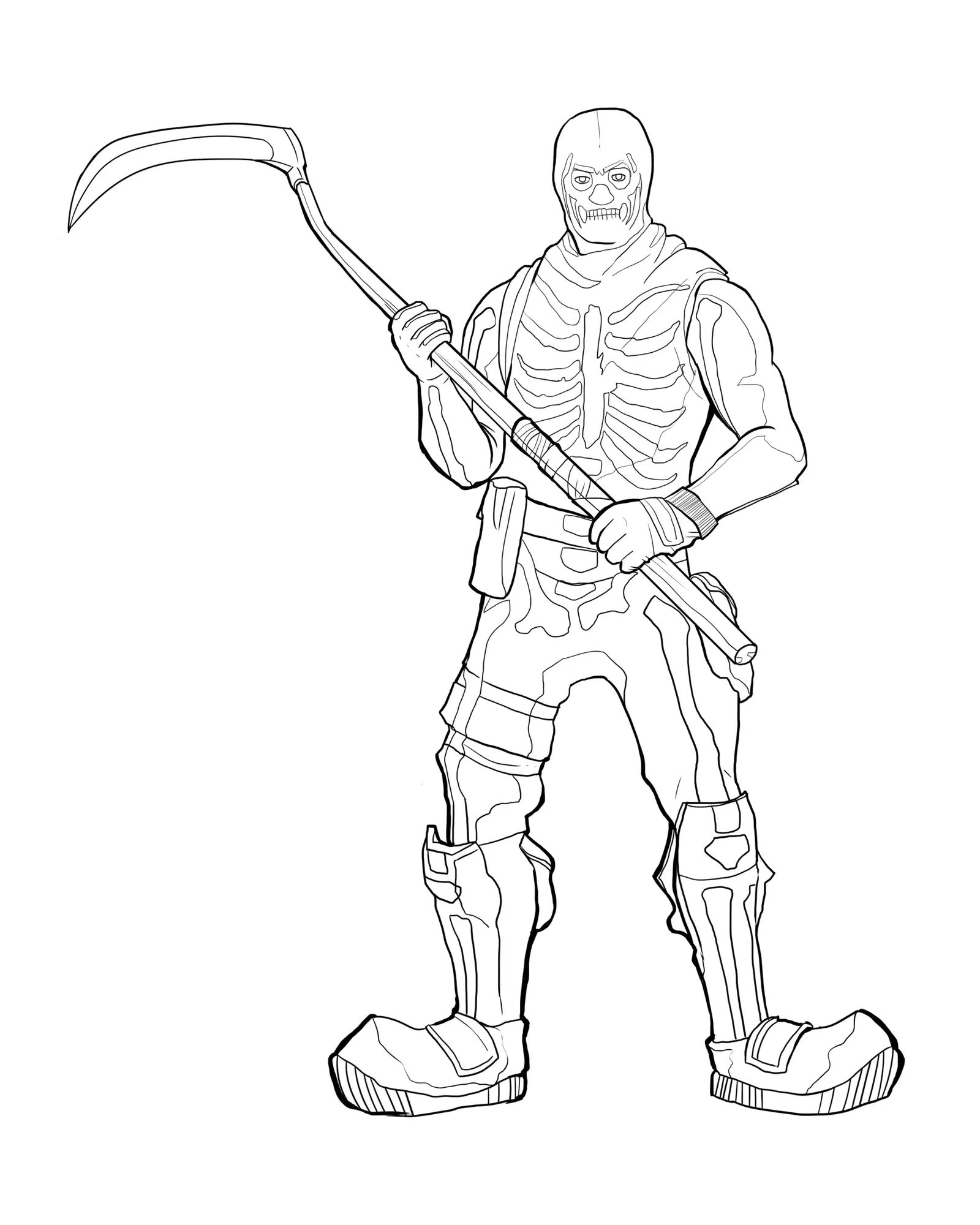 Fortnite coloring pages 9