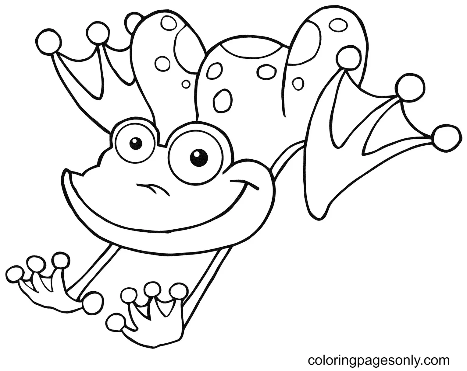 Frosch Ausmalbilder 52