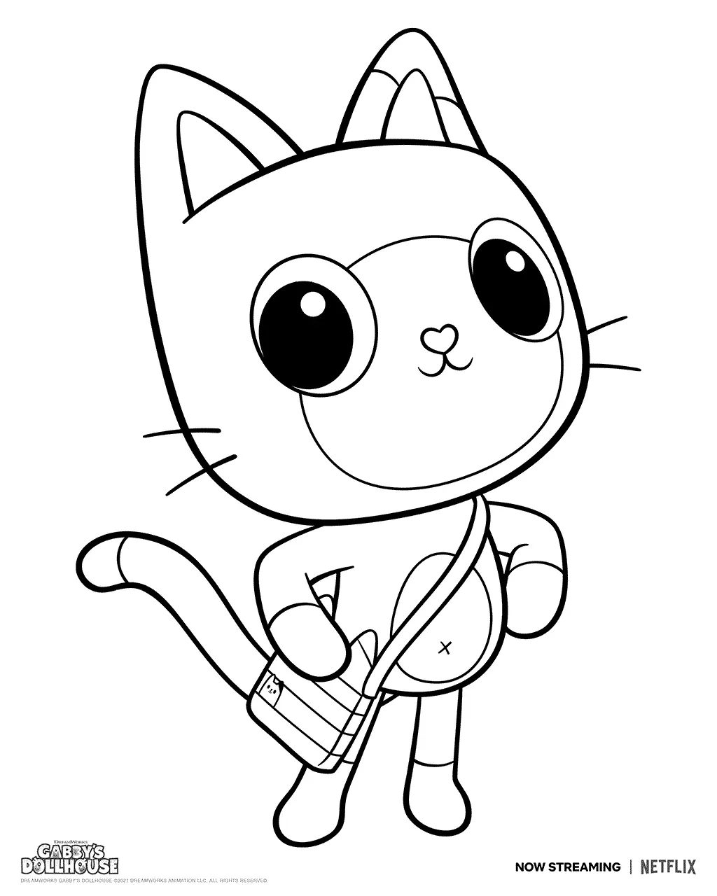 Gabby s Dollhouse Coloring Pages 36
