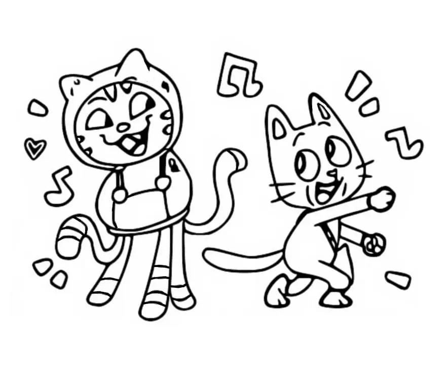 Gabby s Dollhouse Coloring Pages 72