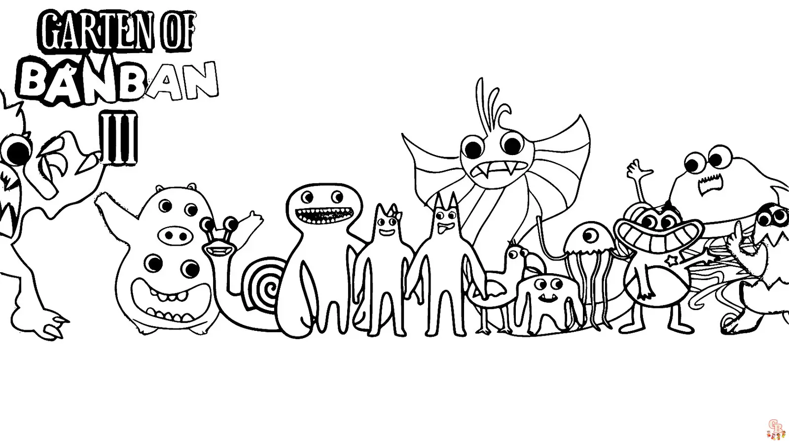 Garten of Banban Coloring Pages 46