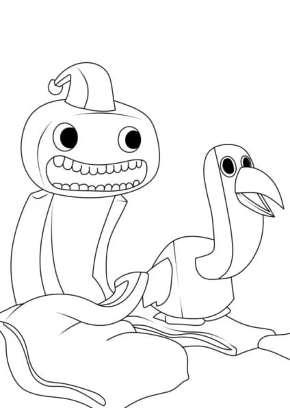 Garten of Banban Coloring Pages 48