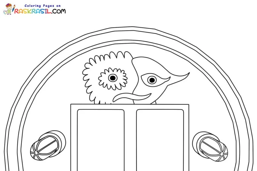 Garten of Banban Coloring Pages 9