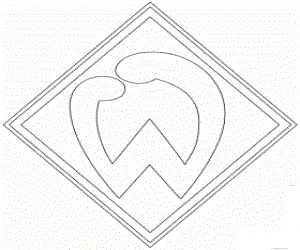 Desenhos de Logotipos de Times Da Bundesliga Alema Para Colorir 11
