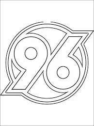 Desenhos de Logotipos de Times Da Bundesliga Alema Para Colorir 17