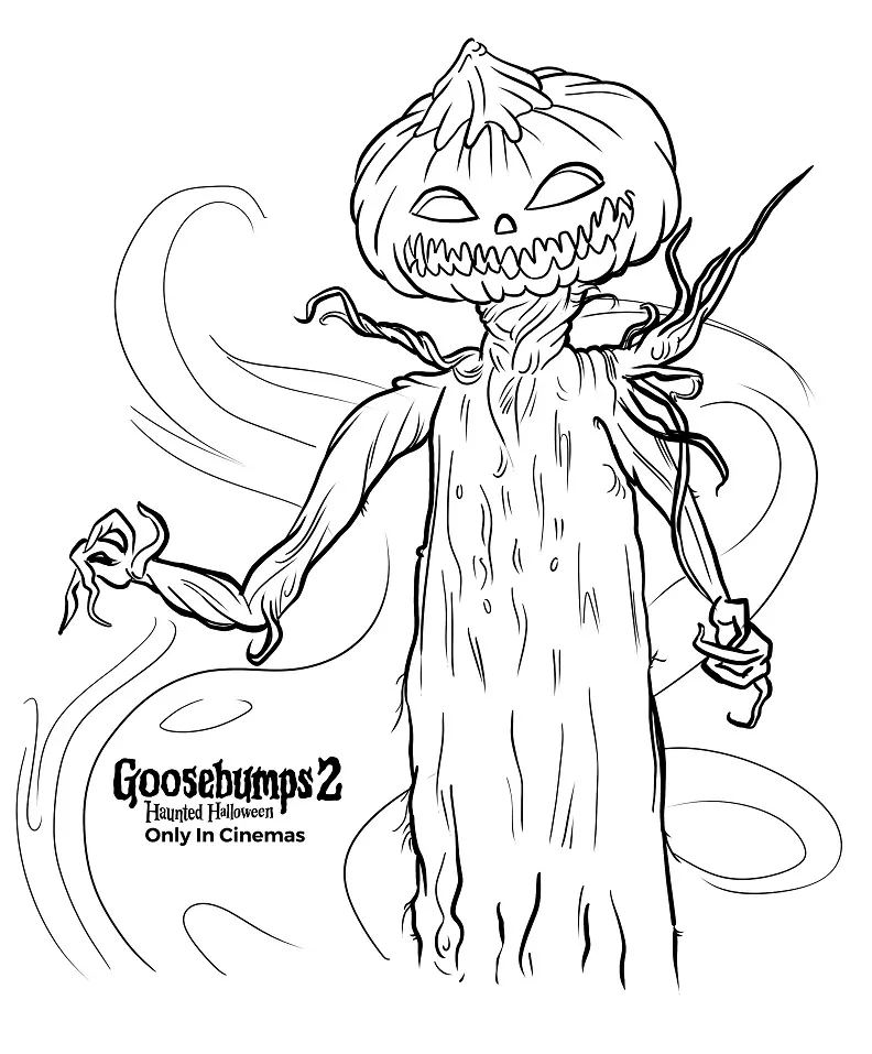 Goosebumps Coloring pages 3