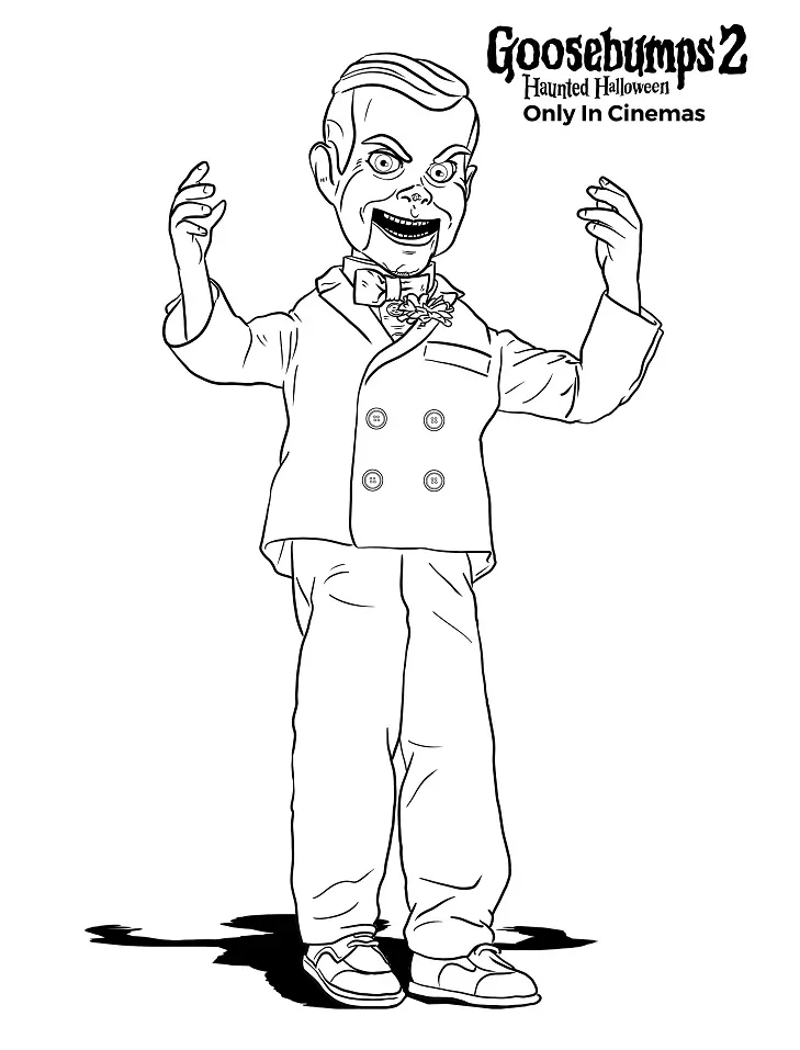 Goosebumps Coloring pages 5