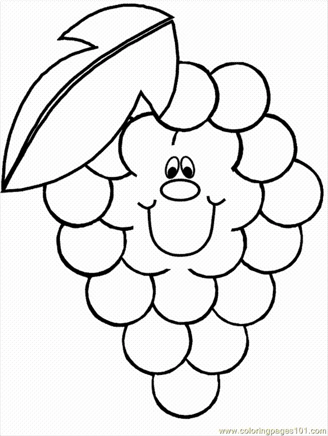 Uvas Para Colorear 10
