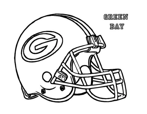 Green Bay Packers Para Colorir 18