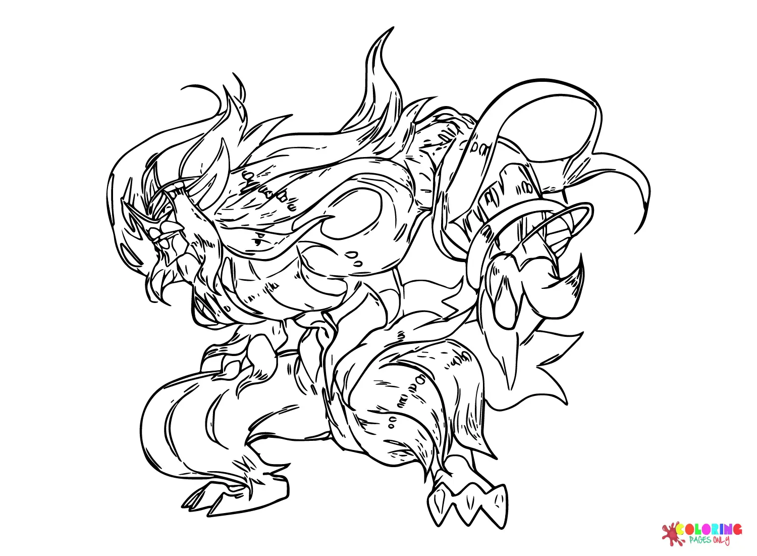 Grimmsnarl Ausmalbilder 7