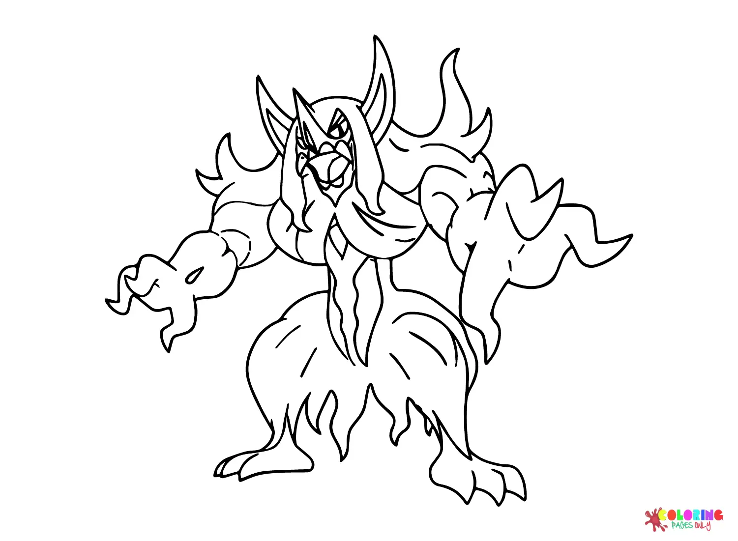 Grimmsnarl Ausmalbilder 8