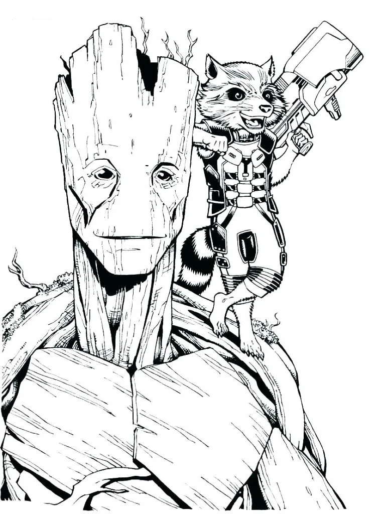 Groot Ausmalbilder 13