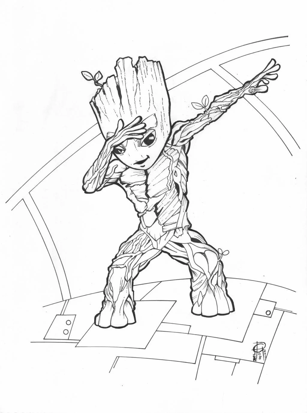 Groot Ausmalbilder 5