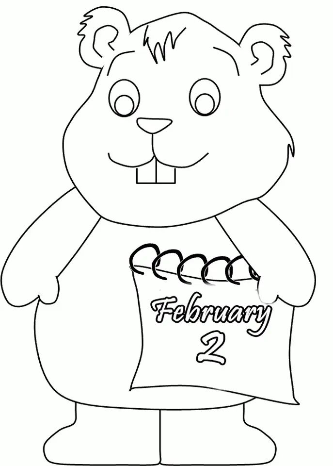 Desenhos de Marmotas Para Colorir 21