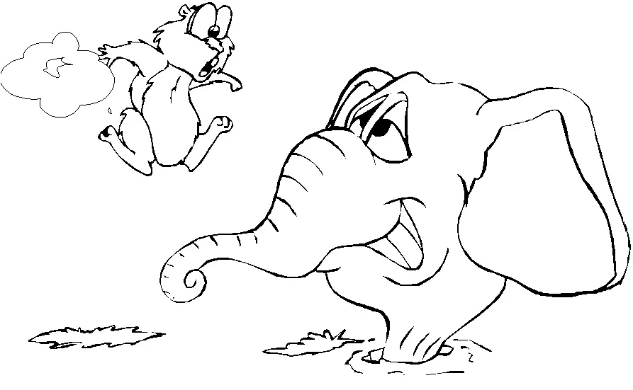 Desenhos de Marmotas Para Colorir 36